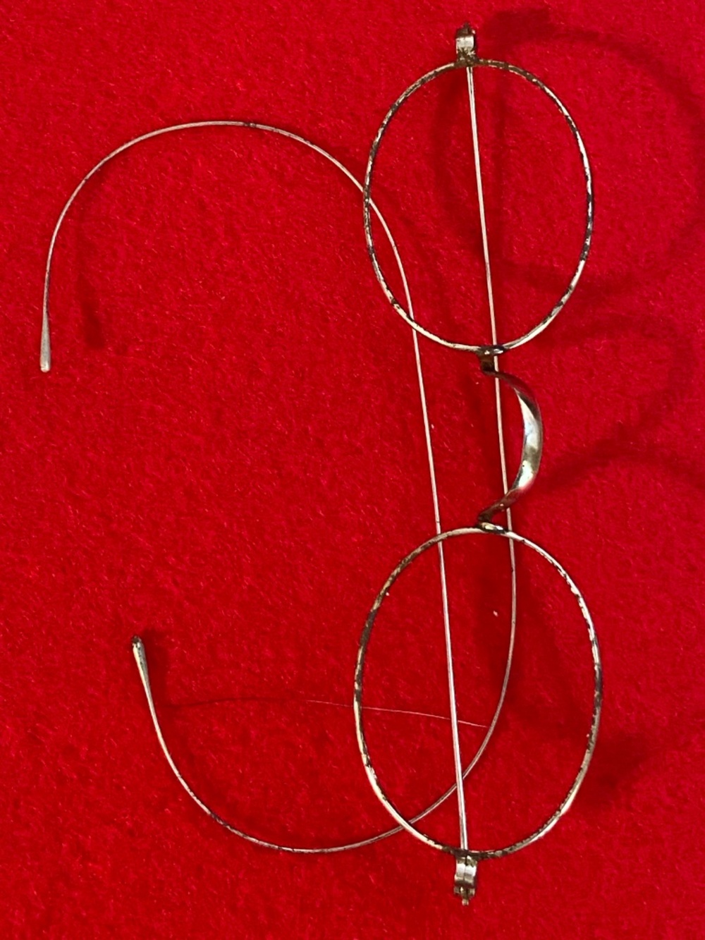 Antique Wire Rim Glasses